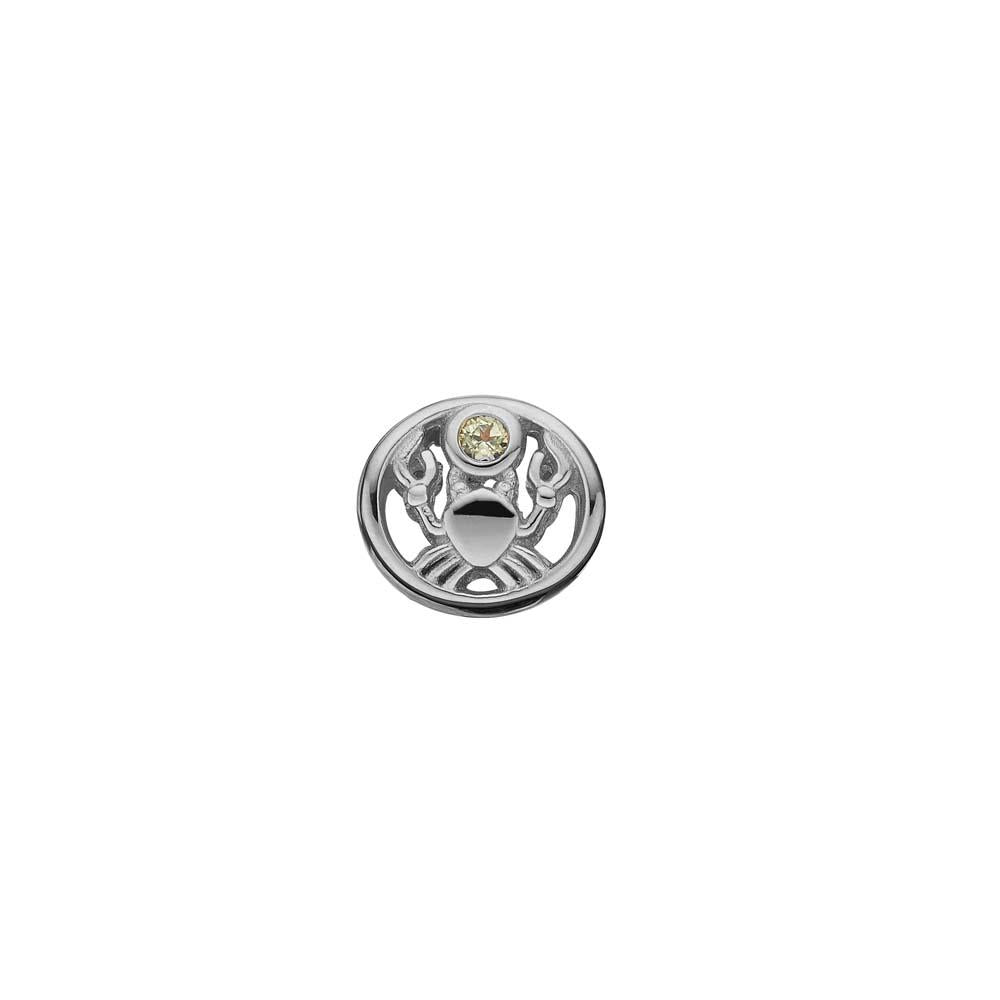 Køb Christina jewelry & watches - Charm, Stjernetegn - Zodiac Cancer/Krebsen, sølv - Modelnr.: 623-S59 hos Guldsmed Smeds