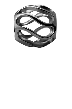 Køb Christina jewelry & watches - Twist black ox - Modelnr.: 630-B28 hos Guldsmed Smeds