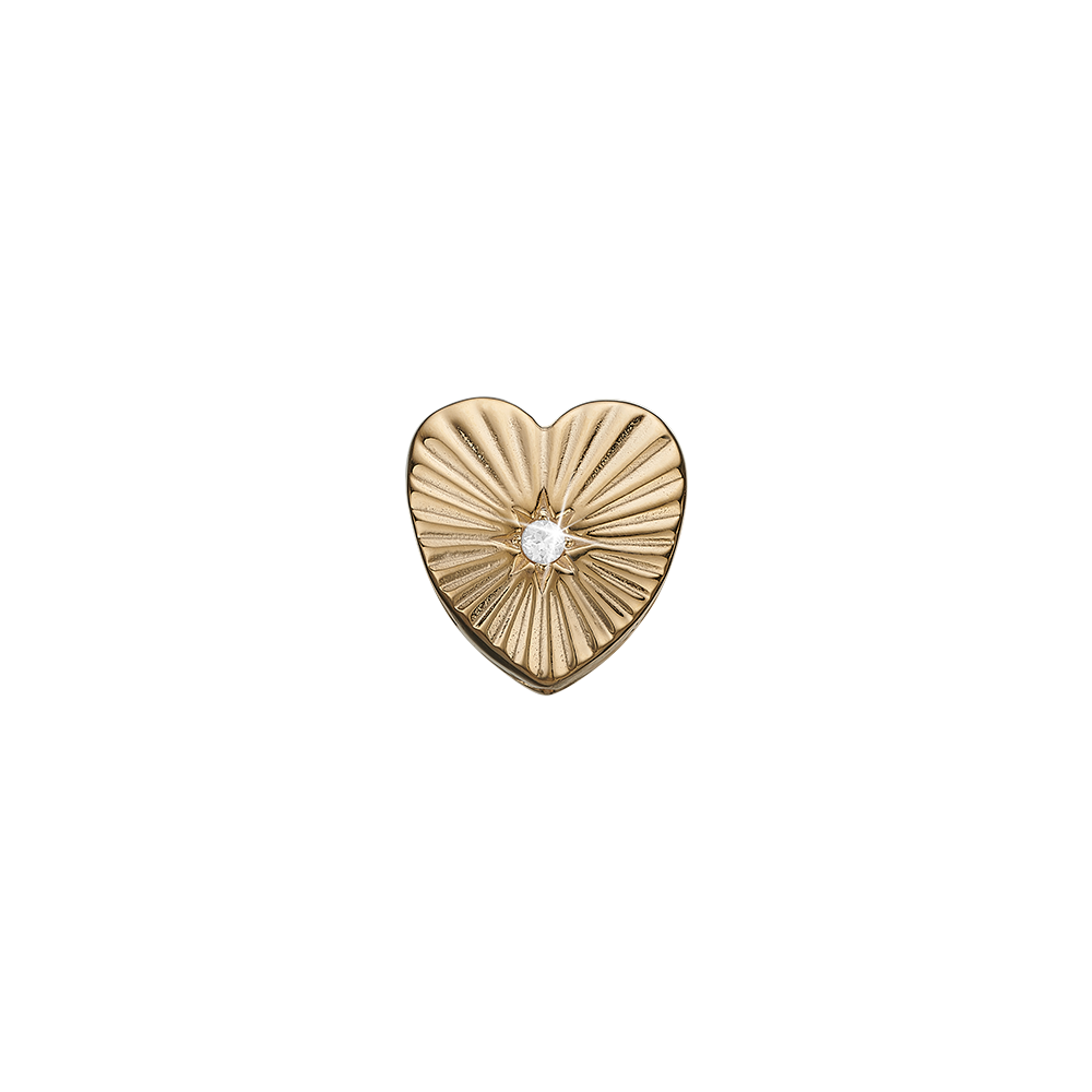 Køb Christina Jewelry & Watches - Sunshine Heart, goldpl silver - Model: 630-G178 hos Guldsmed Smeds