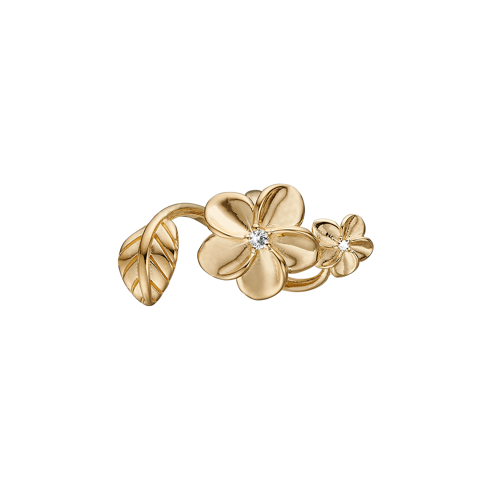 Køb Christina jewelry & watches - Flower Bouquet, forgyldt sølv - Modelnr: 630-G203 hos Guldsmed Smeds