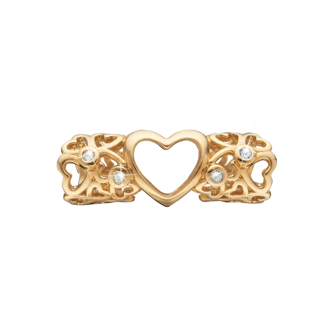 Køb Christina jewelry & watches - Forever and Ever, goldpl silver - Modelnr.: 630-G78 hos Guldsmed Smeds