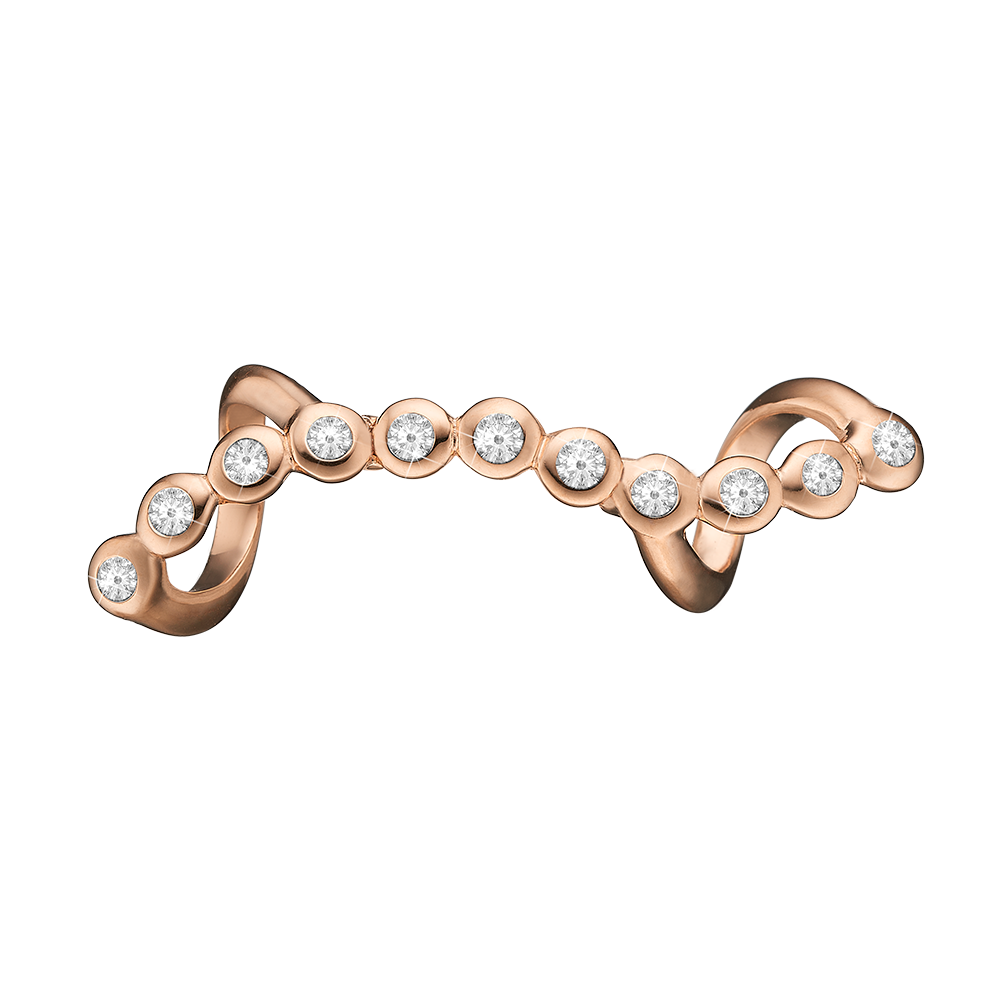 Køb Christina jewelry & watches - Bubbles, rose gold plated silver - Modelnr.: 630-R105 hos Guldsmed Smeds
