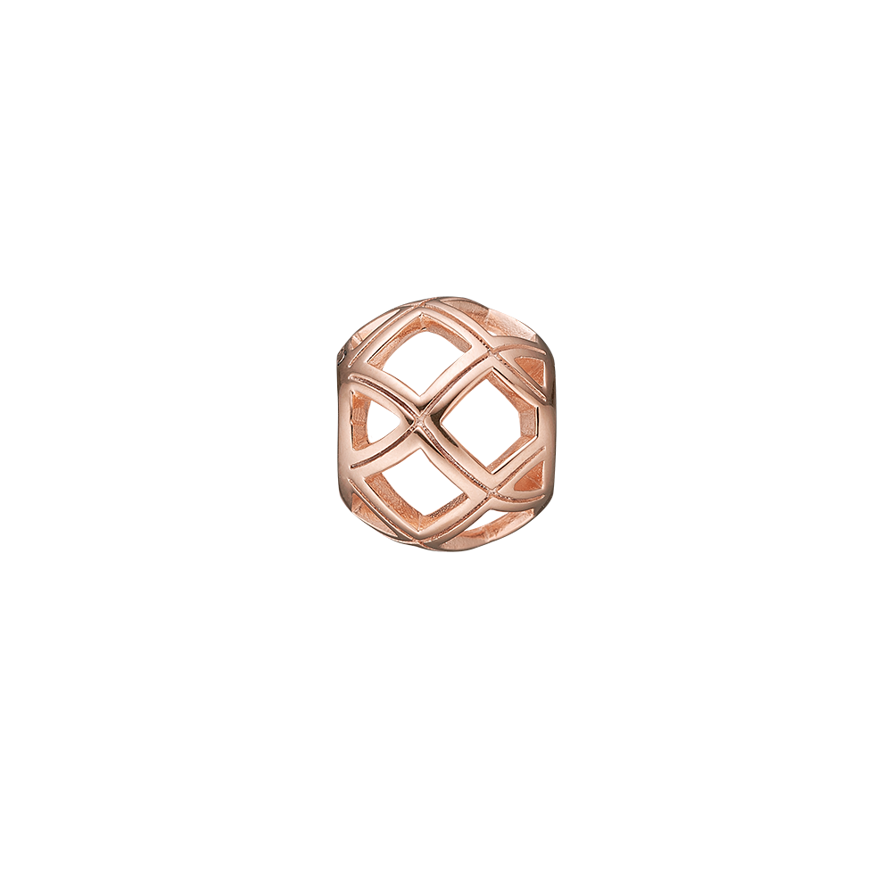Køb Christina Jewelry & Watches - Charm, Fantasy, rosa forgyldt sølv - Modelnr.: 630-R139 hos Guldsmed Smeds