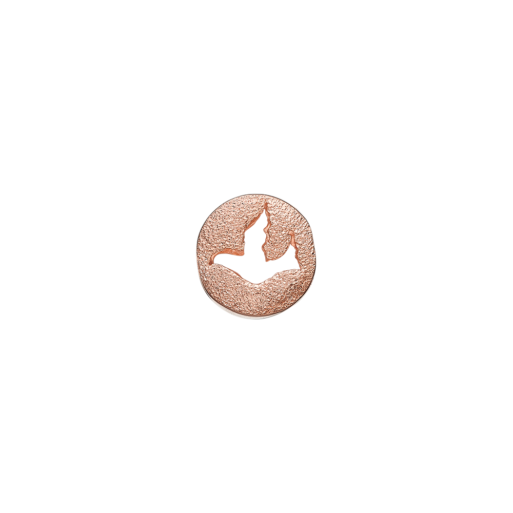 Køb Christina jewelry & watches - Dove of Peace, rosa forgyldt sølv - Modelnr: 630-R170 hos Guldsmed Smeds