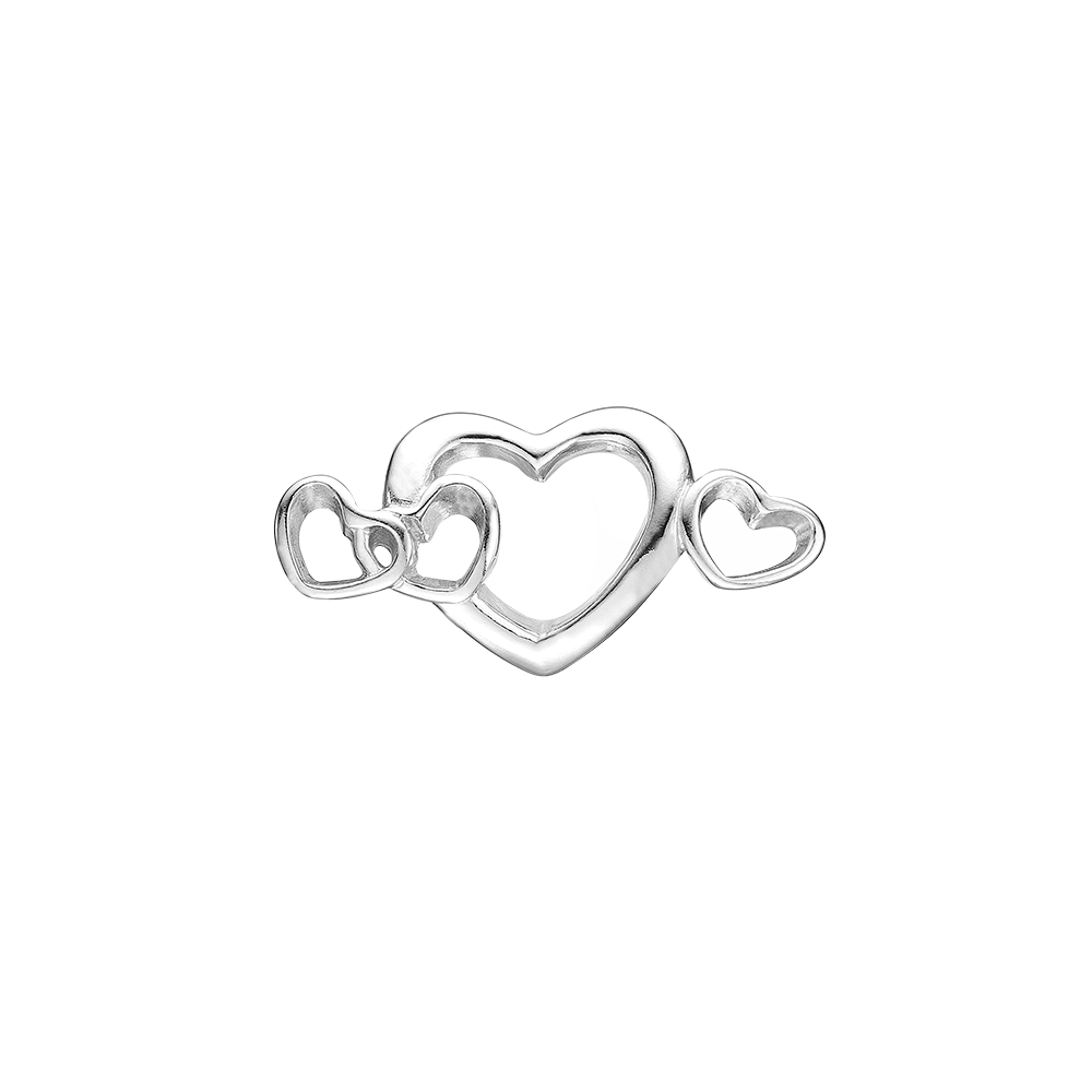 Køb Christina jewelry & watches - 4 Hearts Love, sølv - Modelnr: 630-S199 hos Guldsmed Smeds