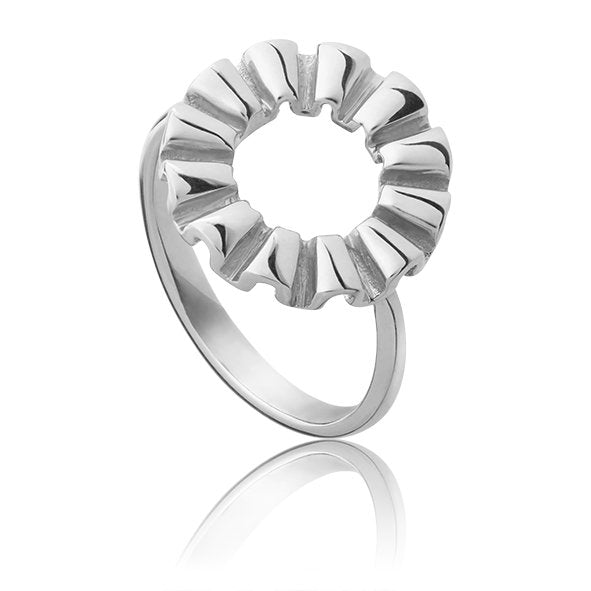 Køb ByKjaergaard - Rosetten ring i sølv - Model: rors1059 hos Guldsmed Smeds