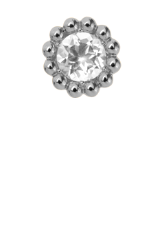 Køb Christina jewelry & watches - Crystal Flower, silver - Modelnr.: 650-S07Crystal hos Guldsmed Smeds