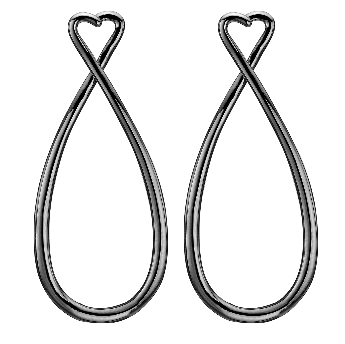 Køb Christina ørering til charms - 50MM - Modelnr.: 670-B50HEART hos Guldsmed Smeds