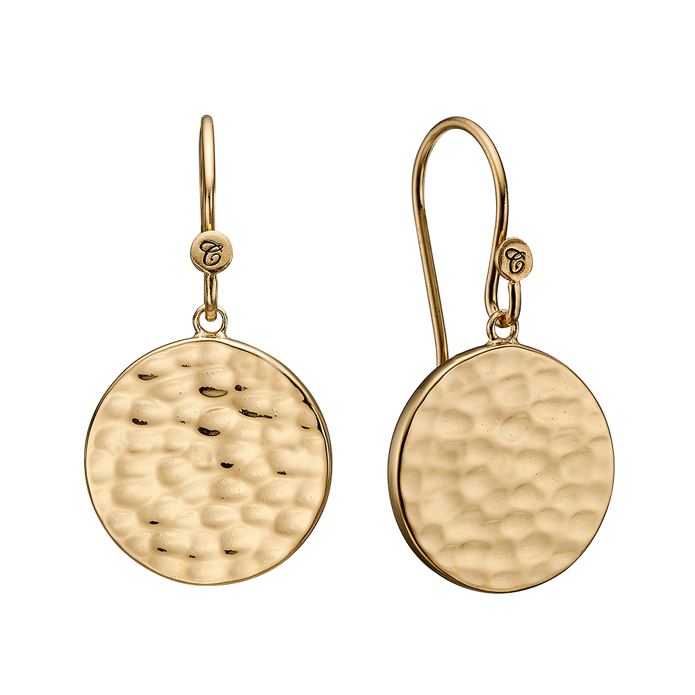 Køb Christina jewelry & watches - Experience, ørering, forgyldt sølv - Modelnr: 670-G37 hos Guldsmed Smeds