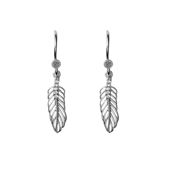 Køb Christina Hangers - Hanging Feathers, ørering, sølv - Modelnr: 670-S03 hos Guldsmed Smeds