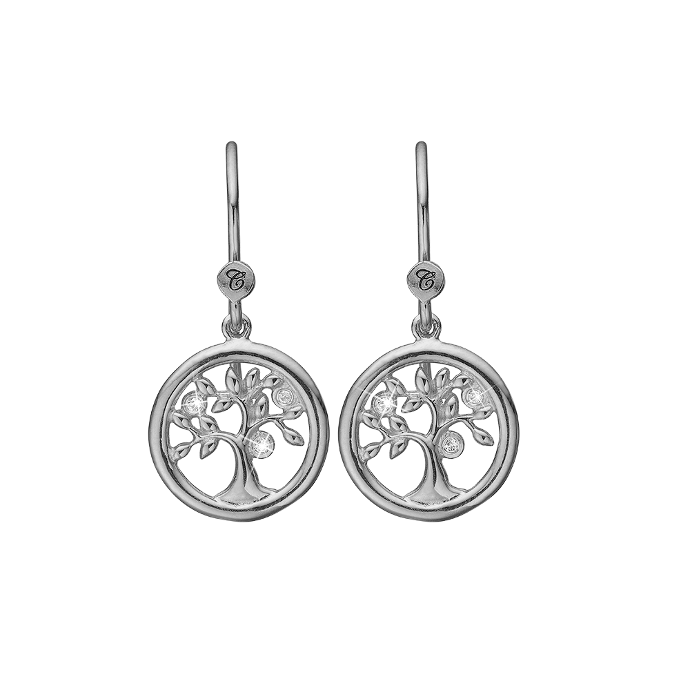 Køb Christina Jewelry & Watches - Tree of Life, ear rings, silver - Model: 670-S21 hos Guldsmed Smeds