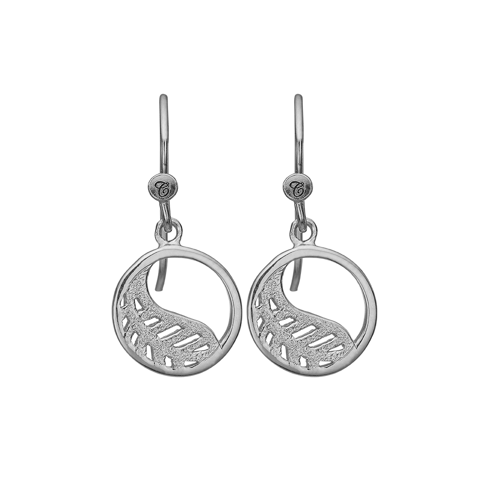 Køb Christina Jewelry & Watches - Leaf, ear rings, silver - Model: 670-S23 hos Guldsmed Smeds