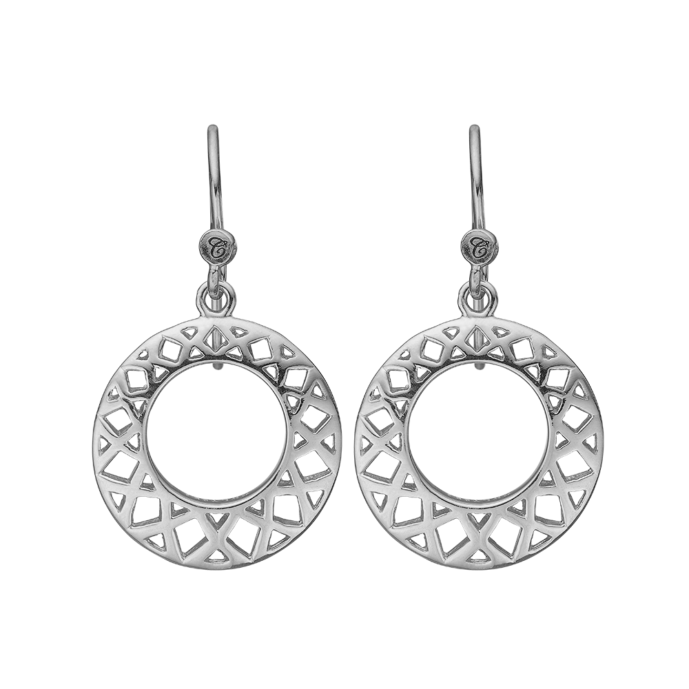 Køb Christina Jewelry & Watches - Circles of Happiness, ear rings silver - Model: 670-S24 hos Guldsmed Smeds