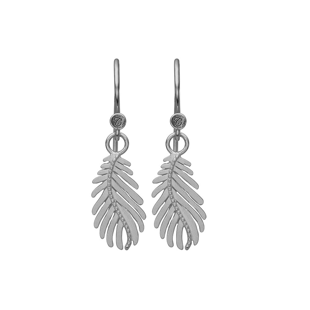 Køb Christina Jewelry & Watches - Pine Leaf, ear rings, silver - Model: 670-S25 hos Guldsmed Smeds