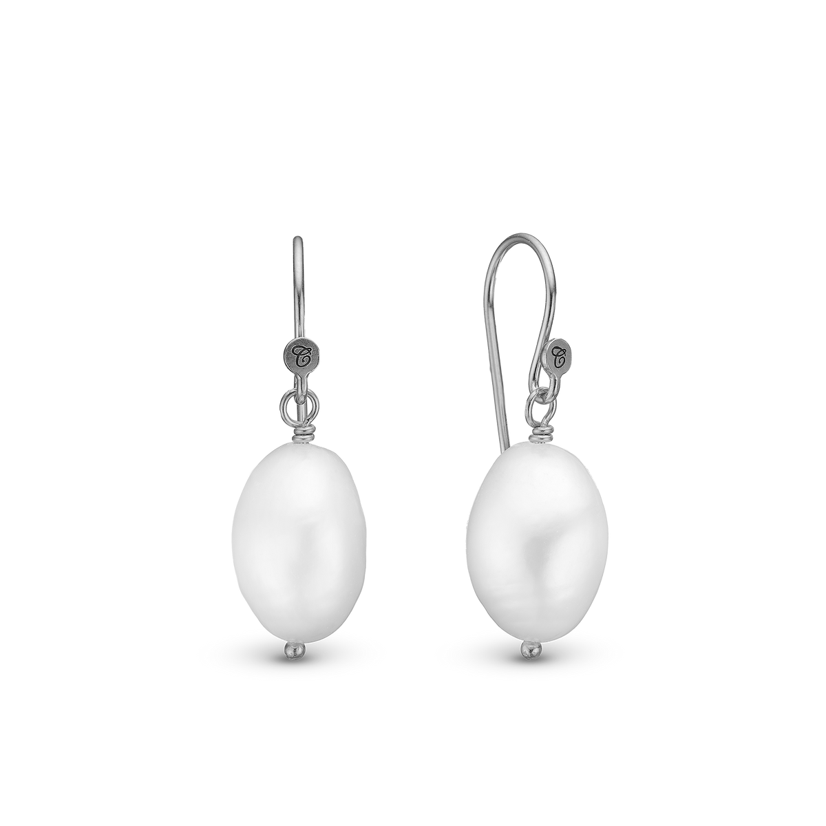 Christina Pearl Dream ørehængere i sølv – model 670-S56
