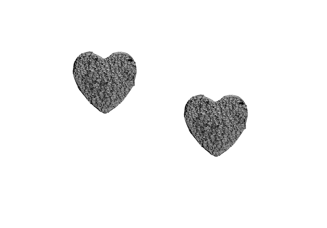 Køb Christina jewelry & watches - Sparkling Hearts, studs, black ruth - Modelnr.: 671-B08 hos Guldsmed Smeds