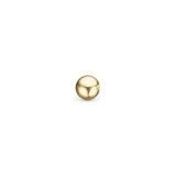 Christina jewelry & watches - Ørestik, forgyldt kugle - Model: 671-G114ball