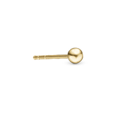 Christina jewelry & watches - Ørestik, forgyldt kugle - Model: 671-G114ball