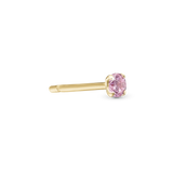 Christina jewelry & watches - Ørestik, forgyldt med pink syntetisk zirkon - Model: 671-G114pink