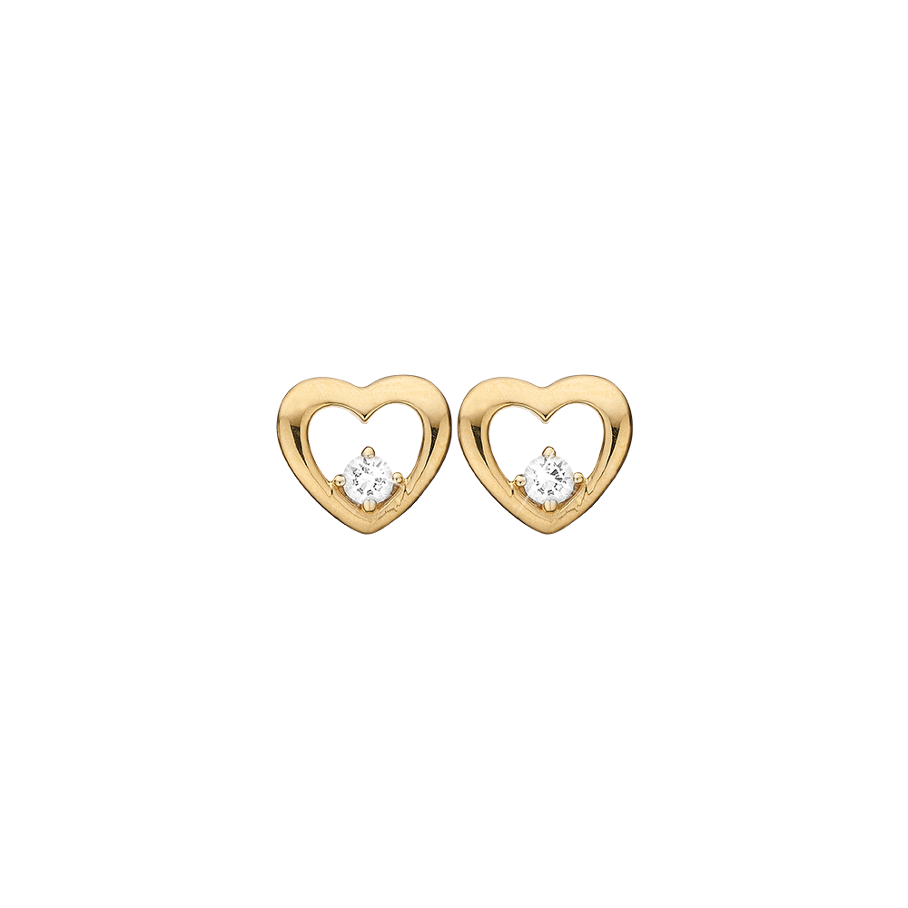 Køb Christina Jewelry & Watches - Topaz Love, studs, goldpl silver - Model: 671-G75 hos Guldsmed Smeds