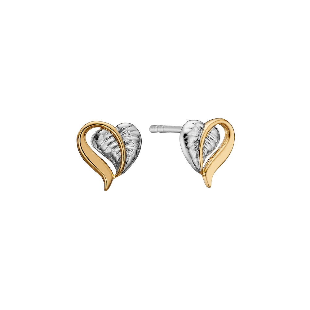 Køb Christina jewelry & watches - Leaf of Love, ørestik, sølv - Modelnr: 671-G86 hos Guldsmed Smeds