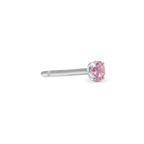 Christina jewelry & watches - Ørestik, sølv med pink syntetisk zirkon - Model: 671-S114pink