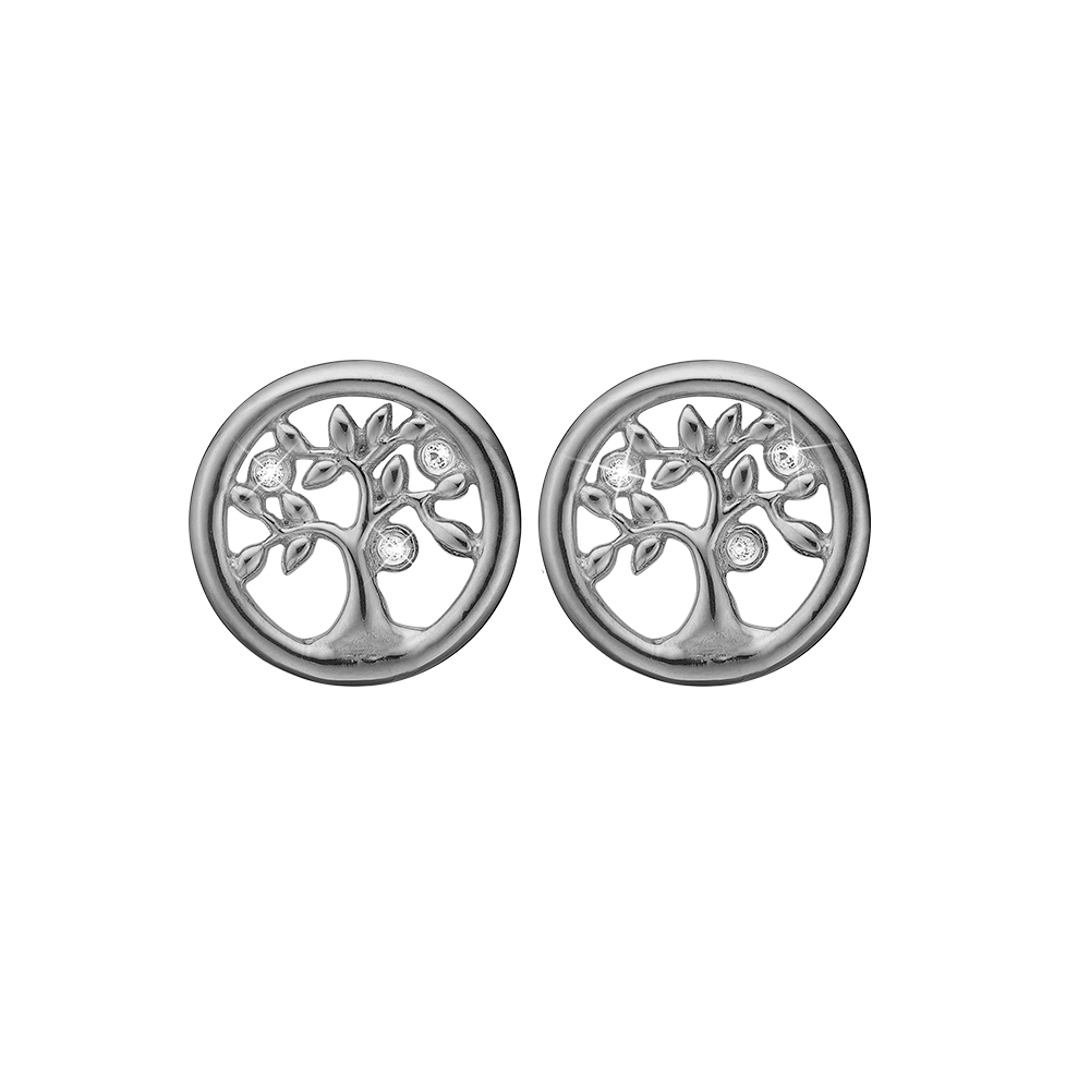 Køb Christina Jewelry & Watches - Tree of Life studs, silver - Model: 671-S58 hos Guldsmed Smeds