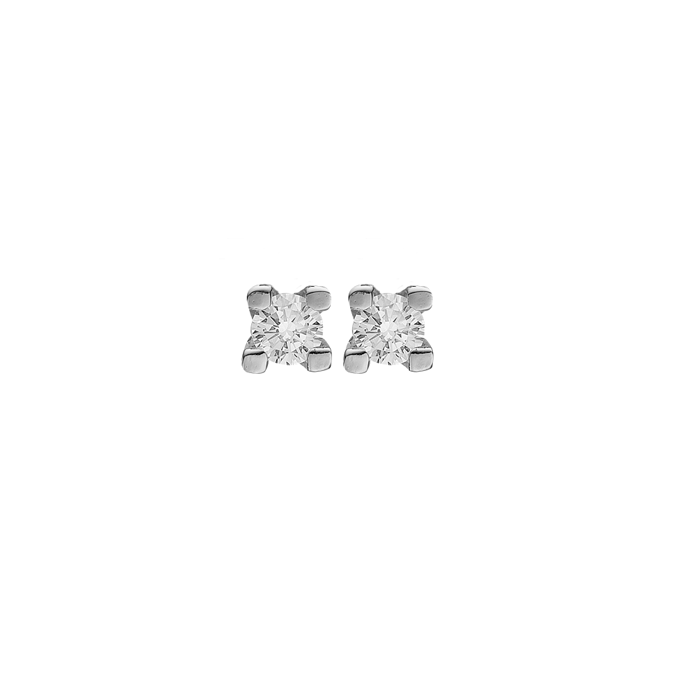 Køb Christina Jewelry & Watches - Labgrown diamond 0,10ct studs, silver - Model: 671-S77 hos Guldsmed Smeds