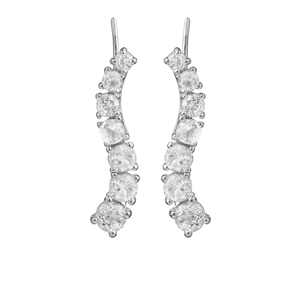 Køb Christina jewelry & watches - Curving Crystals, crawler, sølv - Modelnr.: 672-S05 hos Guldsmed Smeds