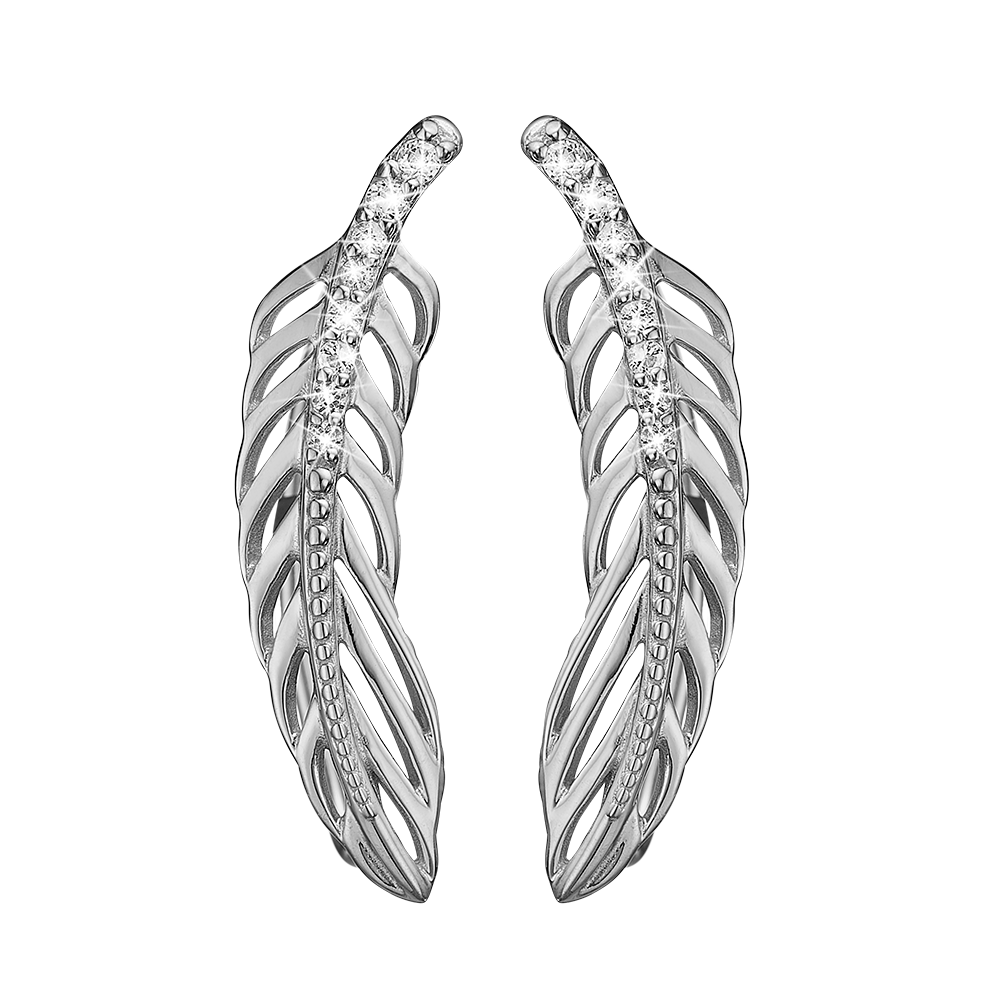 Køb Christina jewelry & watches - Topaz Feather Crawler, silver - Modelnr.: 672-S07 hos Guldsmed Smeds