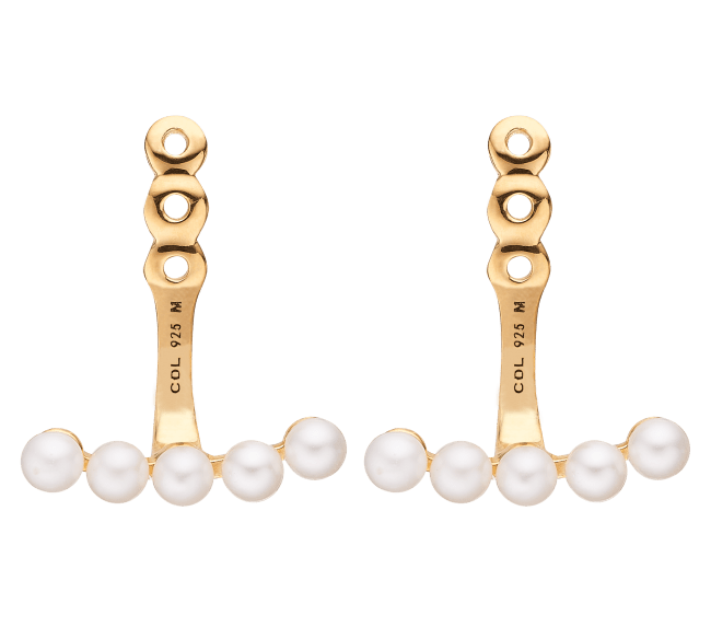 Køb Christina jewelry & watches - Flying Pearls, add on, forgyldt sølv - Modelnr.: 673-G03 hos Guldsmed Smeds