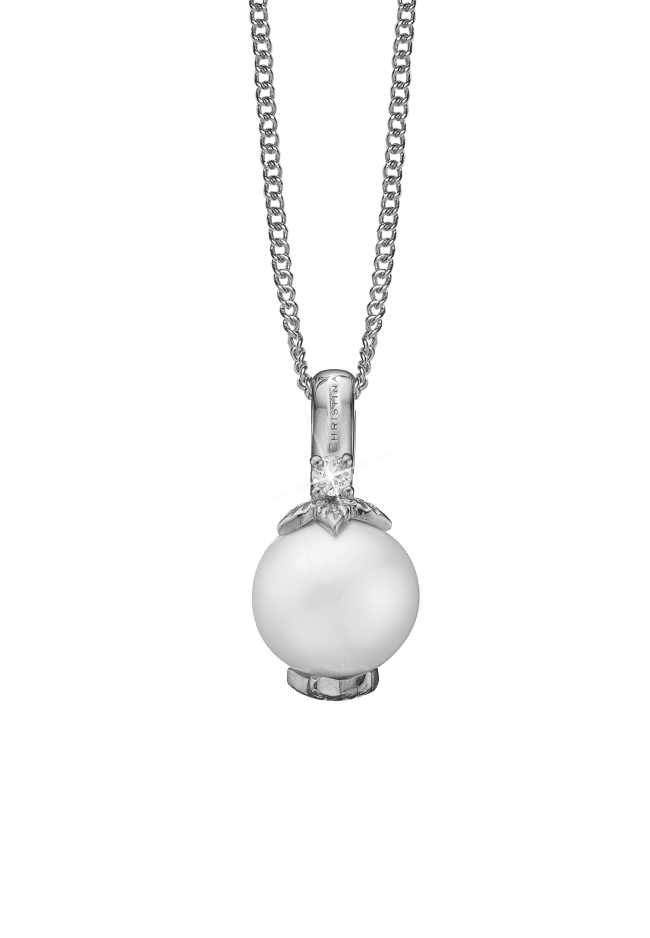 Køb Christina jewelry - Topaz Pearl vedhæng uden kæde, sølv - Modelnr.: 680-S21 hos Guldsmed Smeds