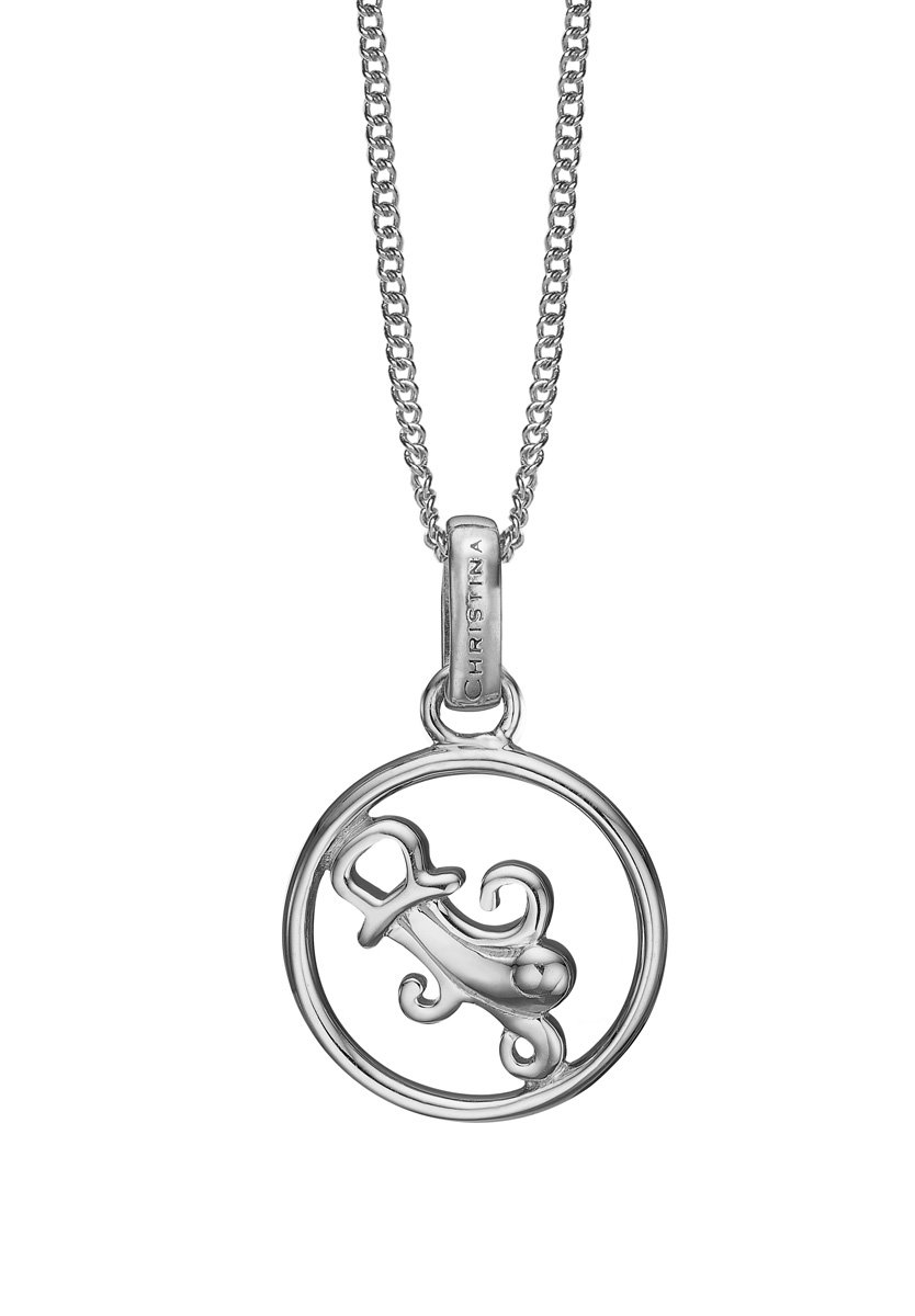 Køb Christina jewelry - Zodiac Aquarius vedhæng uden kæde, sølv - Modelnr.: 680-S38-1 hos Guldsmed Smeds