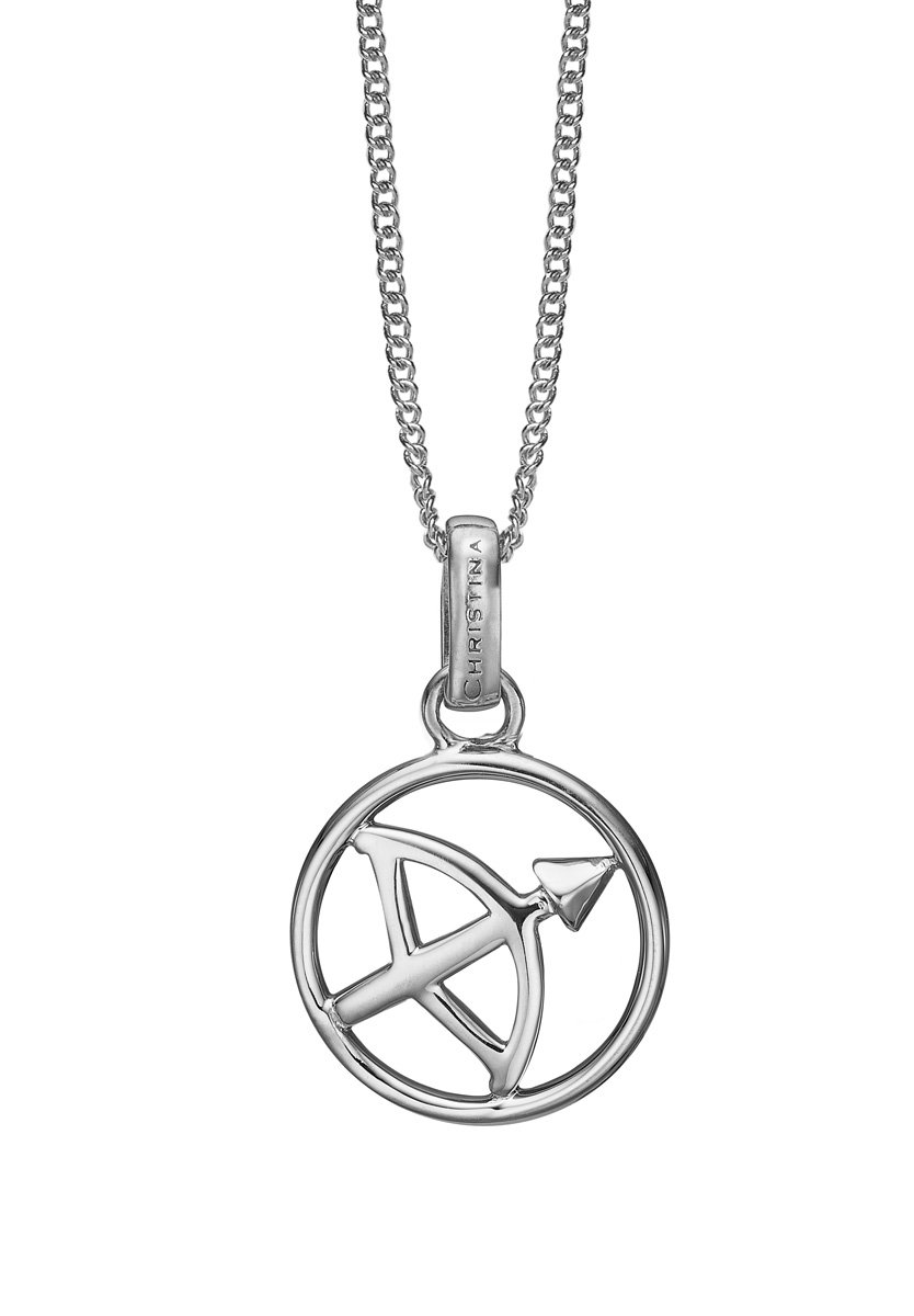 Køb Christina jewelry - Zodiac Sagittarius vedhæng uden kæde, sølv - Modelnr.: 680-S38-11 hos Guldsmed Smeds