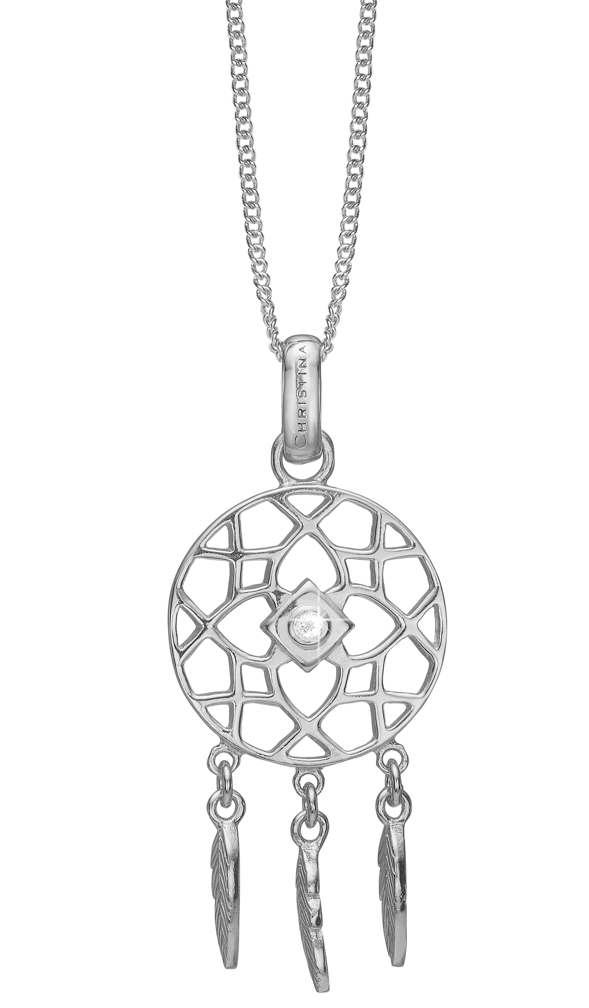 Køb Christina jewelry - Dream Catcher, vedhæng uden kæde, sølv - Model: 680-S52 hos Guldsmed Smeds