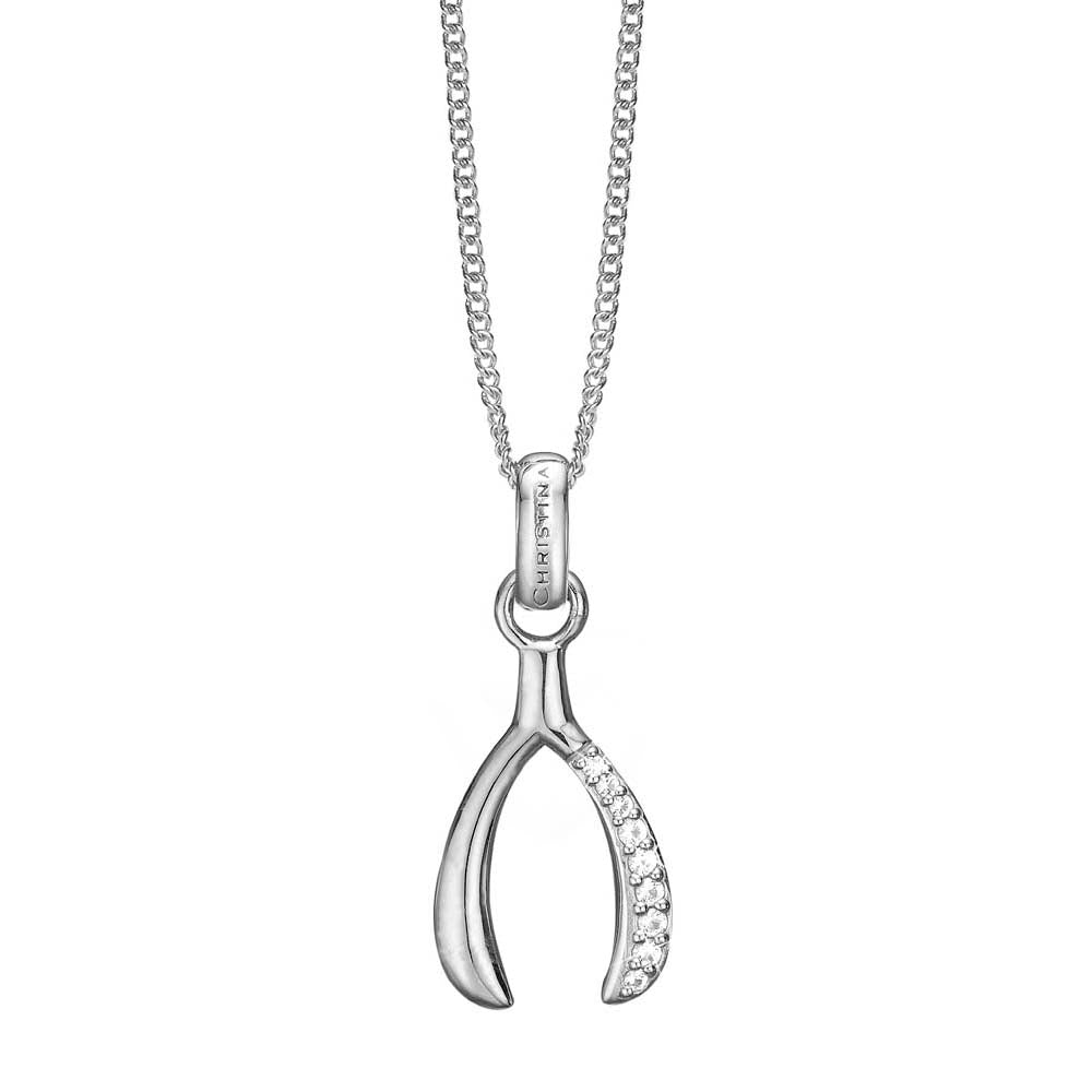 Køb Christina jewelry & watches - Wishbone, vedhæng, sølv - Modelnr: 680-S72 hos Guldsmed Smeds
