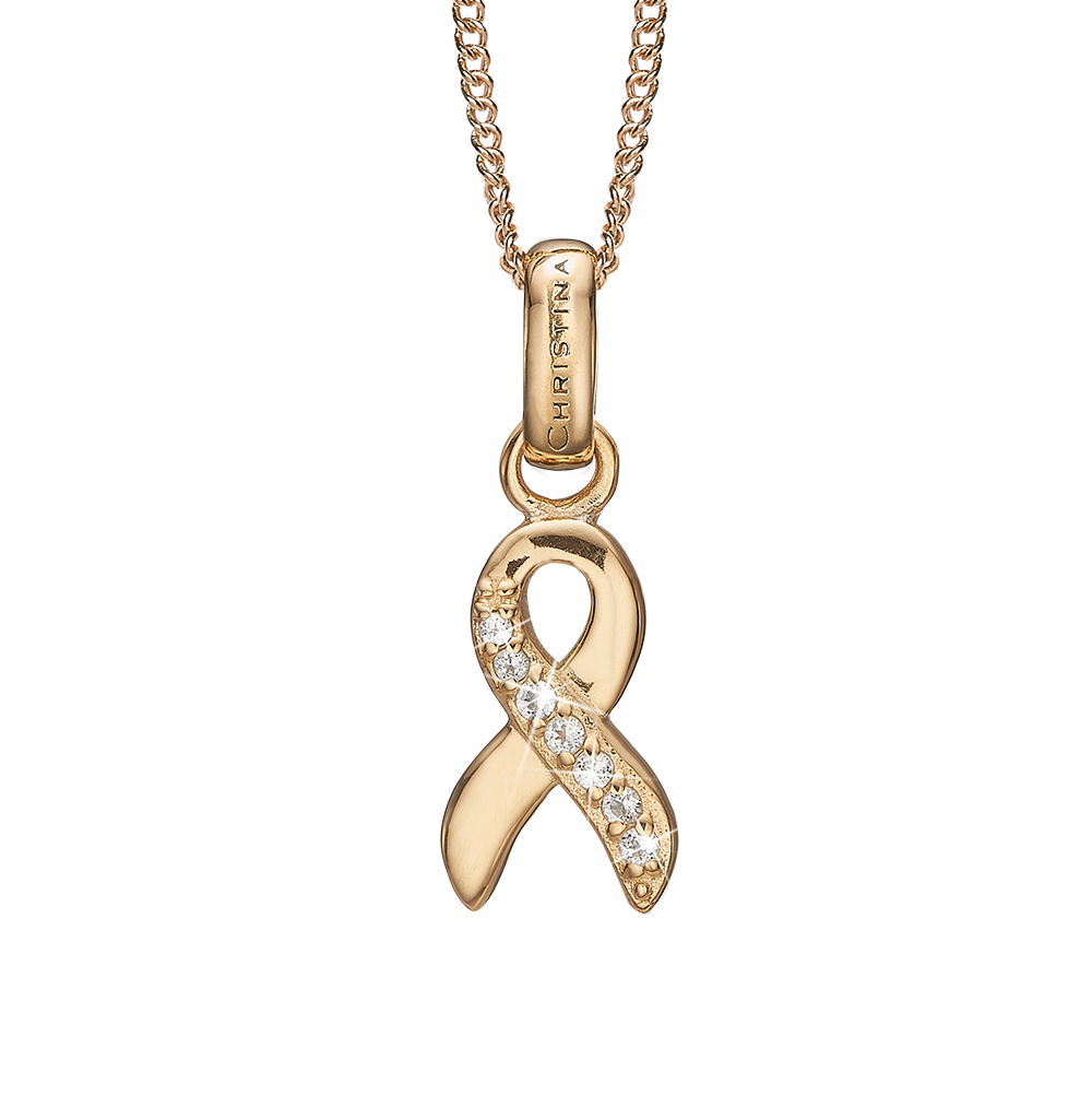 Køb Christina jewelry - SB kampagne vedhæng uden kæde, forgyldt sølv - Modelnr: 680-SB-G hos Guldsmed Smeds