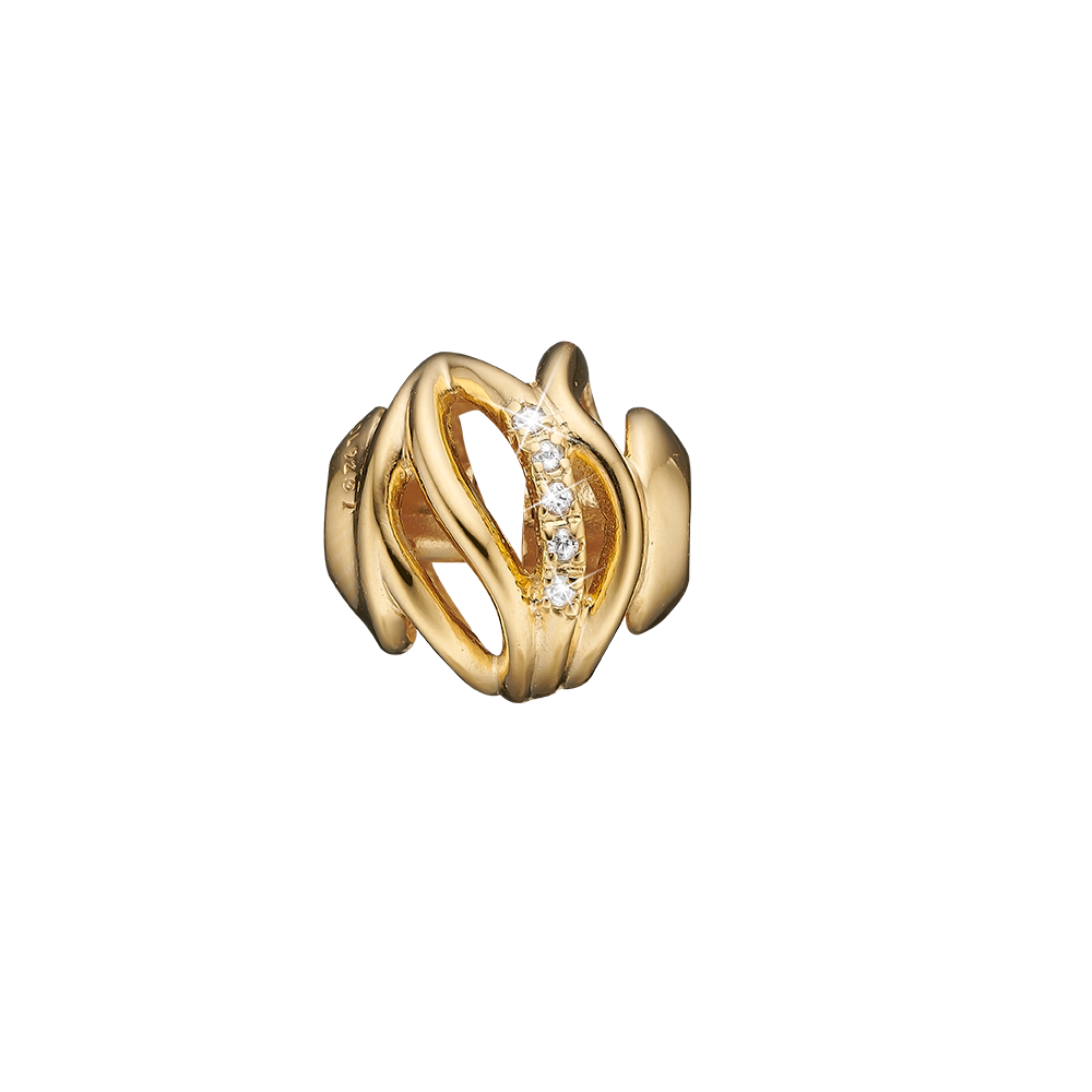 Køb Christina Jewelry & Watches - Soul, Connections lock, goldpl sil - Model: 681-G02 hos Guldsmed Smeds