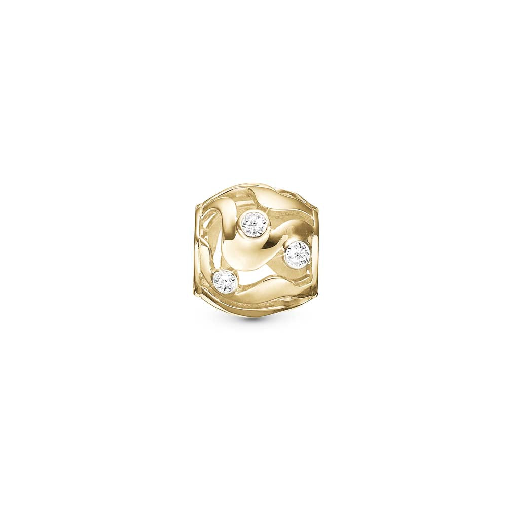 Køb Christina Jewelry & Watches Charm til læderarmbånd (Gold Collection)
