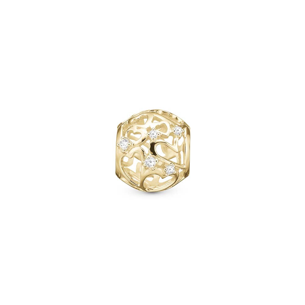 Køb Christina Jewelry & Watches Charm til læderarmbånd (Gold Collection)