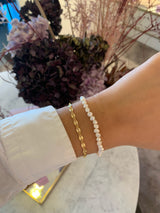 Jeberg Jewellery - Forgyldt "SOUL OF NATURE" perle armbånd - Model: 70050