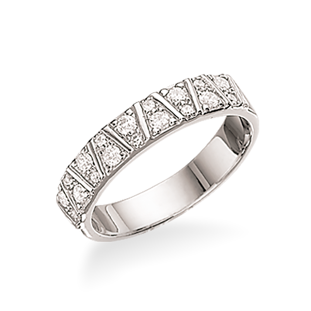 Køb Scrouples - Ring blank Sølv med zirkoner - Model nr.: 725342 hos Guldsmed Smeds