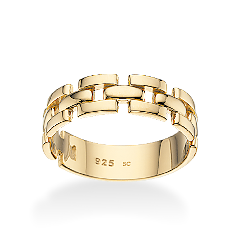 Køb Scrouples - Forgyldt sølv ring - Model nr.: 725452 hos Guldsmed Smeds
