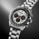 Seiko PROSPEX DIVER 100m herreur i stål m. lænke, solar chronograph - Model: SSC911P1