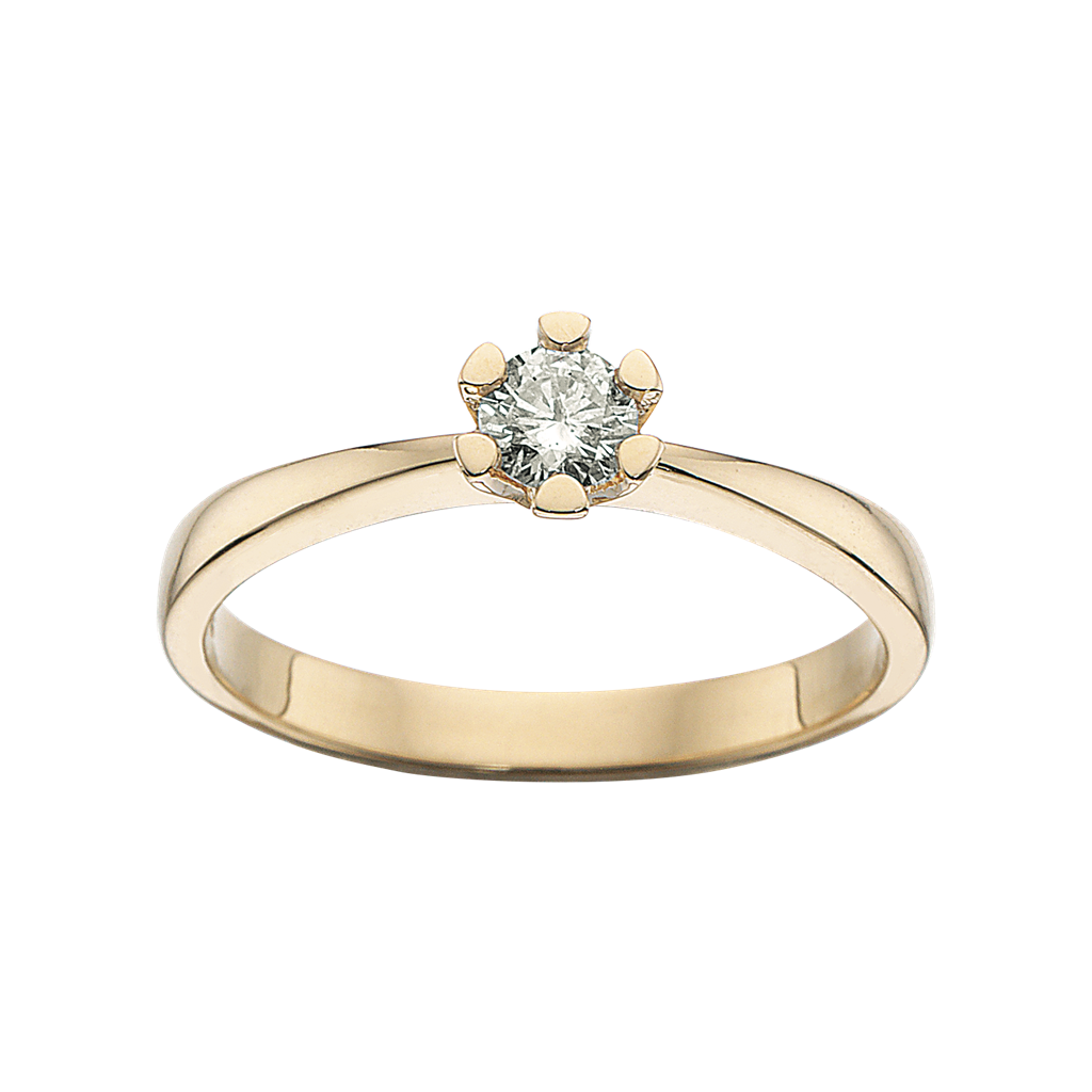 Køb Scrouples - Vida ring rødguld 0,20 W/P1 8 kt - Model: 7813,20 hos Guldsmed Smeds