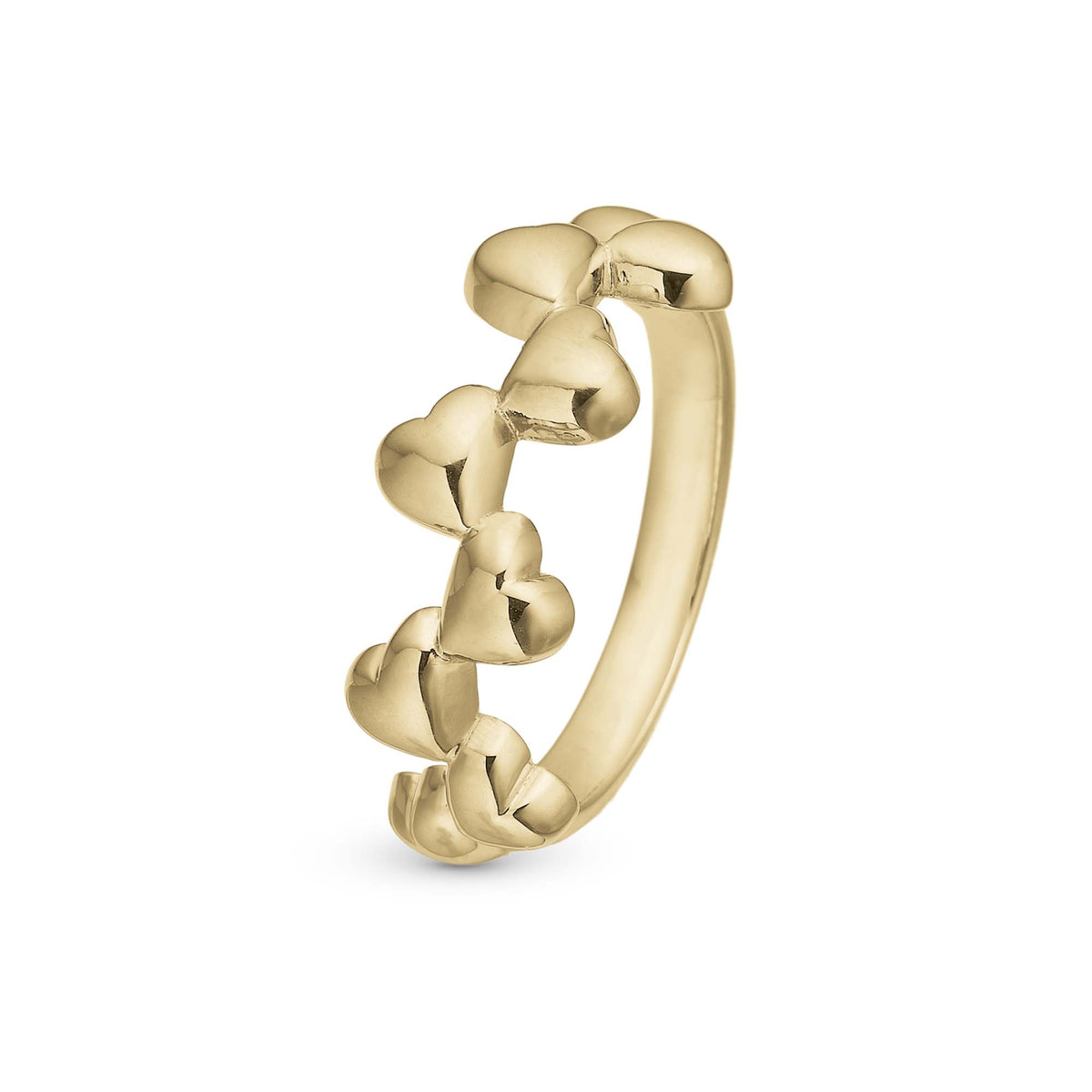 Christina My Love ring i forgyldt sølv – model 800-9.2.B
