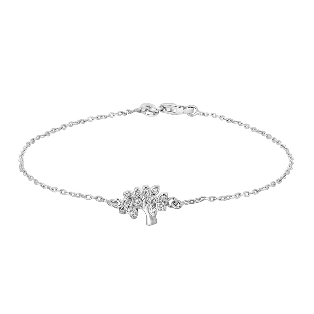 Køb Nordahl Andersen - Armbånd sølv livets træ m. zir - Modelnr.: 825 468 hos Guldsmed Smeds