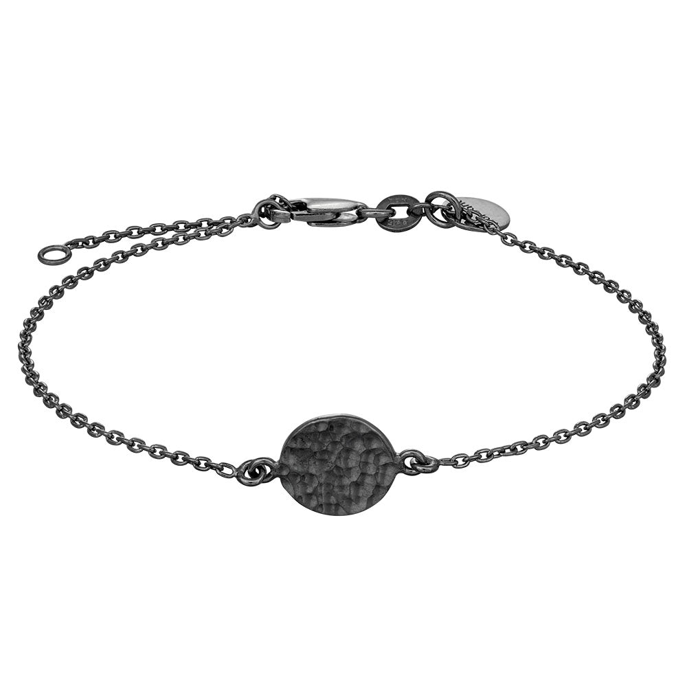Køb Nordahl Andersen - Sort rhd. sølv armbånd TWO-SIDED 10mm - Model: 825 478-2 hos Guldsmed Smeds
