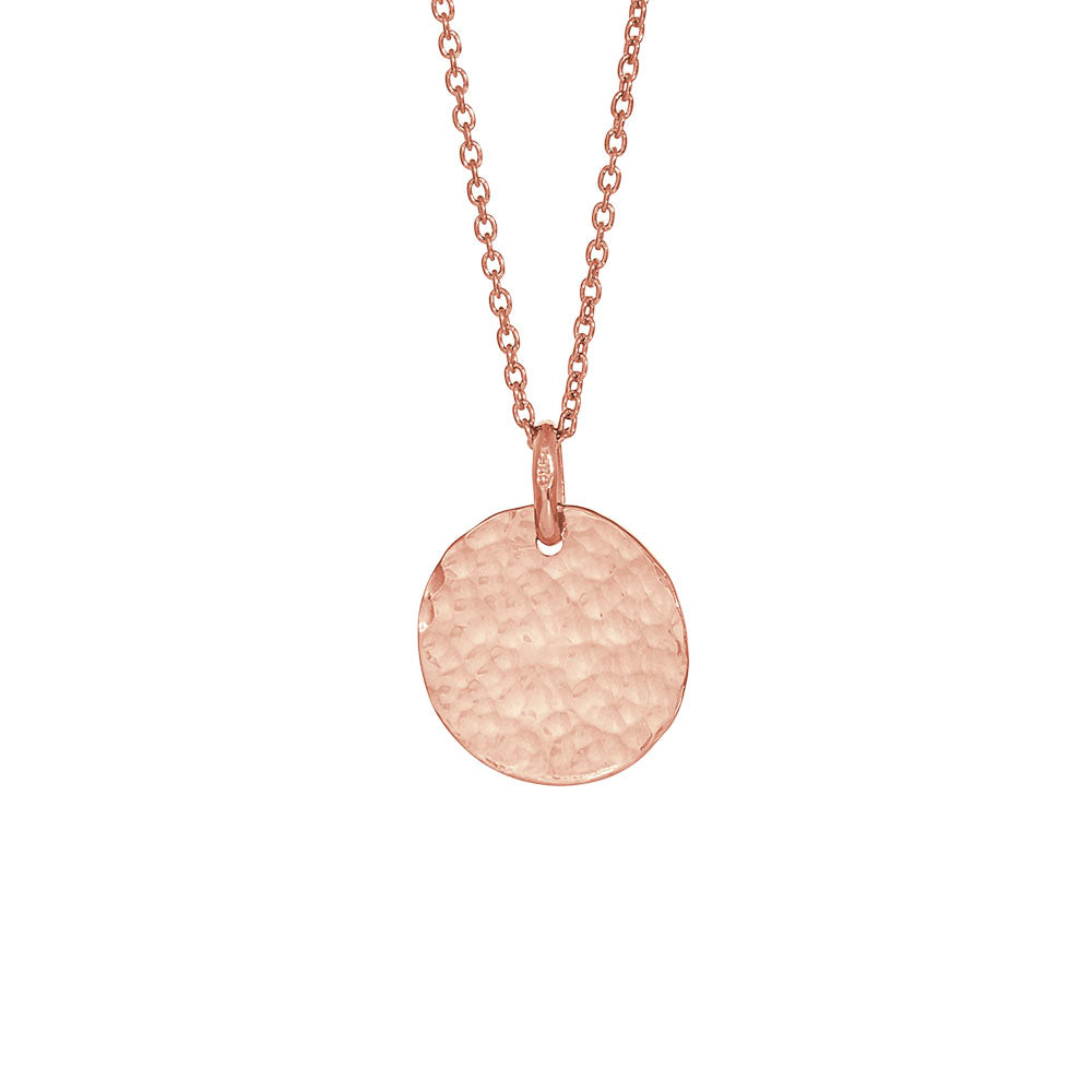 Køb nordahl Andersen - Rosa forgyldt sølv vedhæng TWO-SIDED 15mm - Model: 825 763-4 hos Guldsmed Smeds