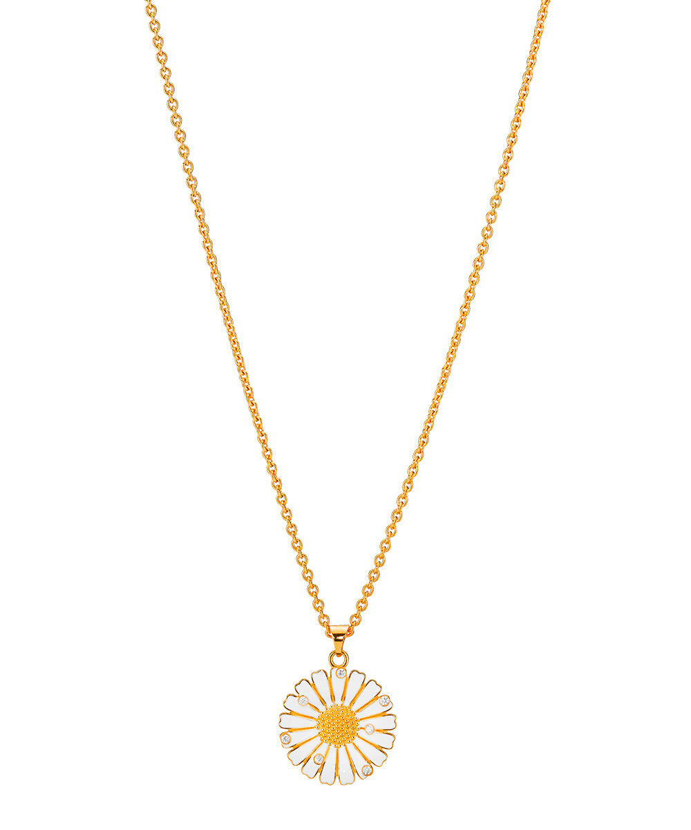 Køb Lund of Copenhagern - Marguerite collie 20mm zirkonis sølvforgyldt - Model Nr.: 9025001-30-m hos Guldsmed Smeds